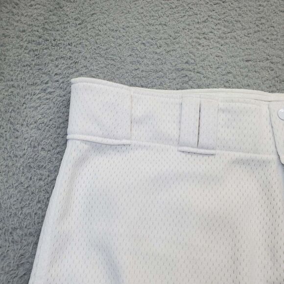 Easton Golf Shorts Men XL White Mesh Polyester Athletic Fit Super High Rise Logo - Picture 5 of 13